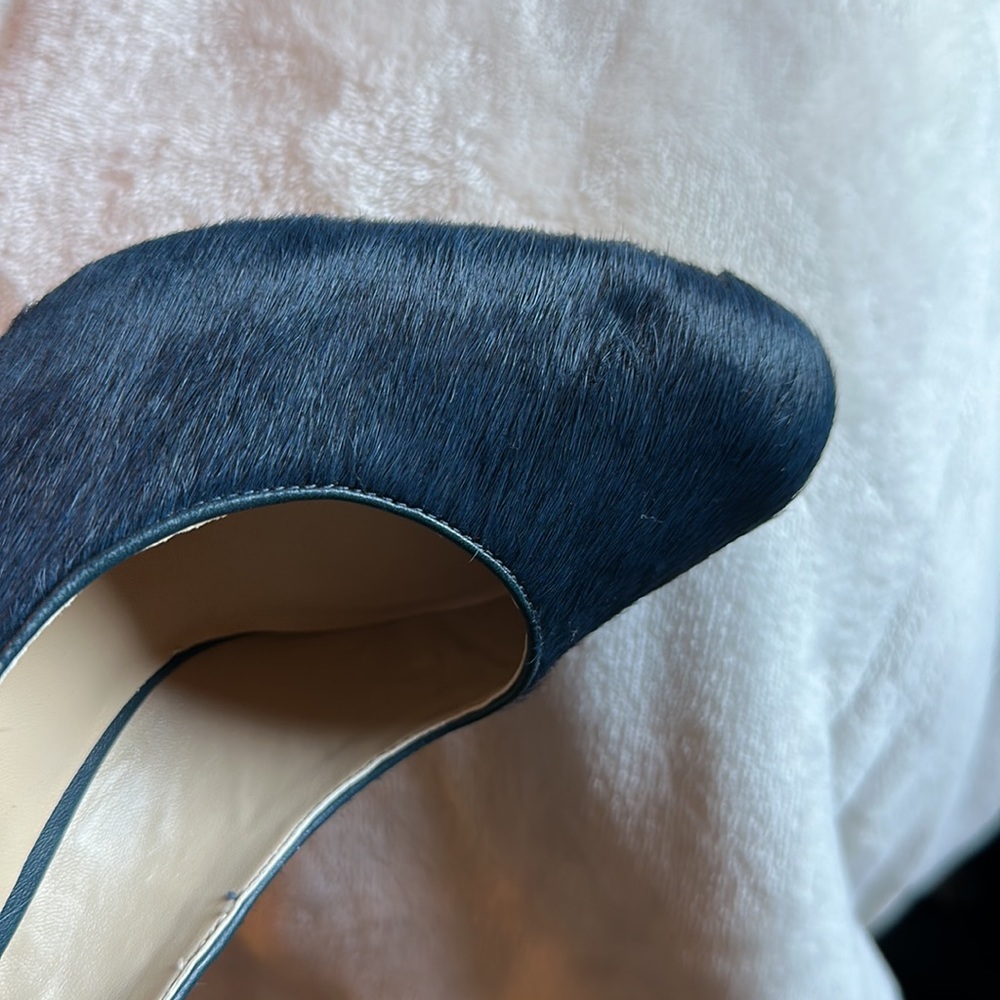 New- Pony hair upper INC heels